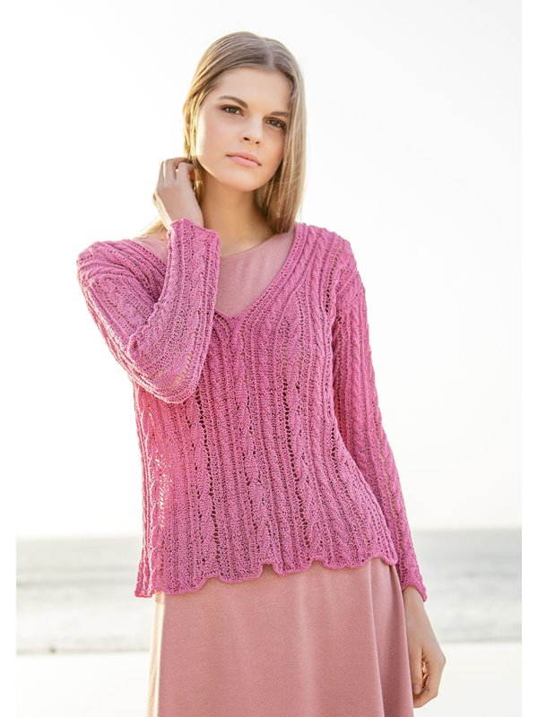 PULLI IM ZOPF-LOCHMUSTER Secondo von Lana Grossa