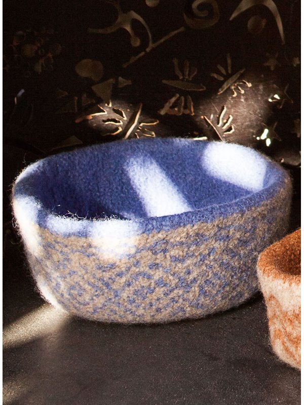 SCHALE MIT JACQUARDMUSTER Feltro von Lana Grossa