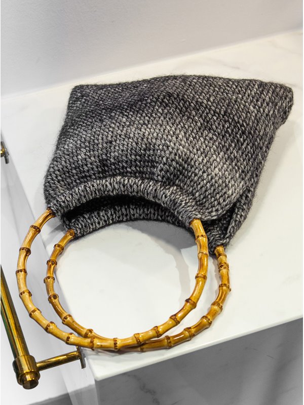 TASCHE IM STRUKTURMUSTER Insieme von Lana Grossa