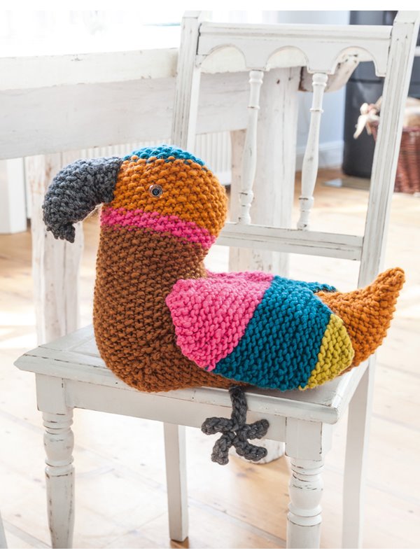 Lana Grossa GESTRICKTER VOGEL Lei