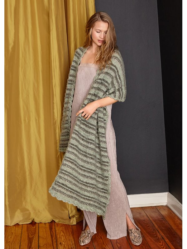 Lana Grossa STOLA IM MUSTER- UND MATERIALMIX Sara, Luna & Mia