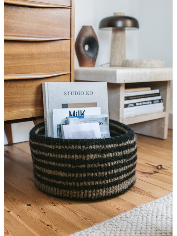 GERINGELTER KORB Feltro  von Lana Grossa