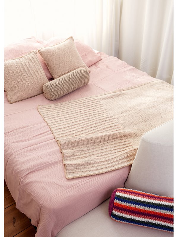 DECKE Ecopuno Chunky & Cool Merino Big von Lana Grossa