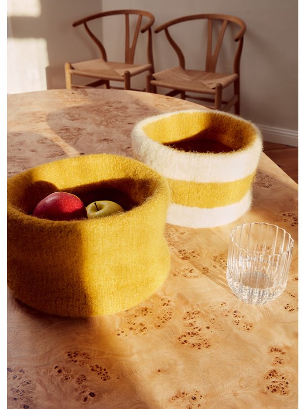 FILZKÖRB GESTREIFT Feltro von Lana Grossa