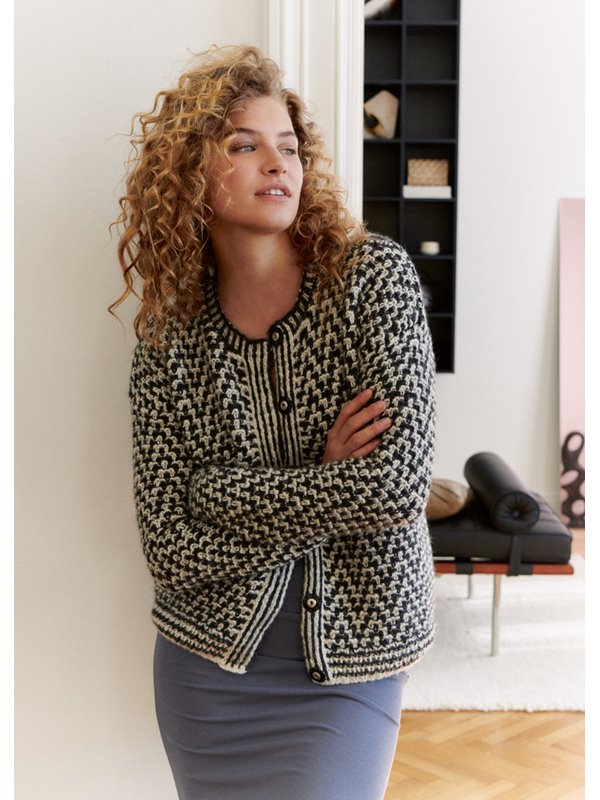 JACKE IM ZACKENMUSTER Brigitte No. 2 von Lana Grossa