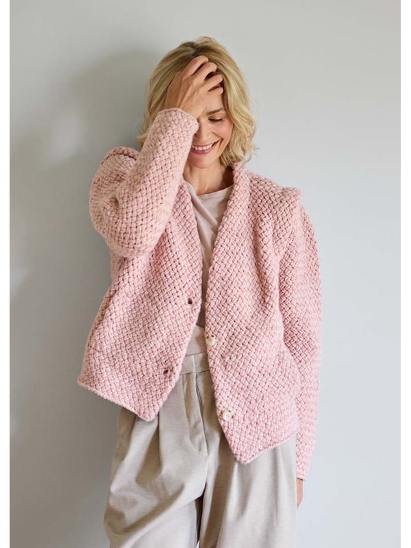 JACKE IM FLECHTMUSTER Lala Berlin Lovely Cotton von Lana Grossa