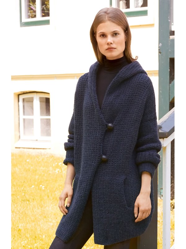 JACKE MIT EINGENÄHTEN TASCHEN Alta Moda Cashmere 16 von Lana Grossa