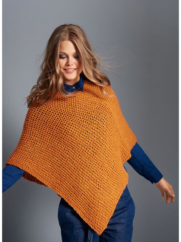 PONCHO KRAUS RECHTS Colmo von Lana Grossa