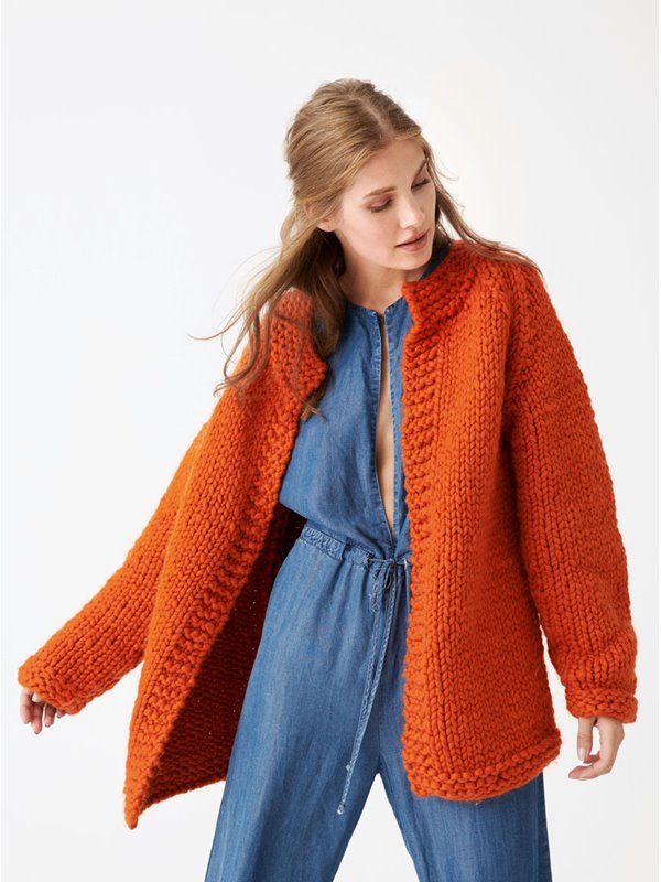 RAGLANJACKE GLATT RECHTS Weekend von Lana Grossa