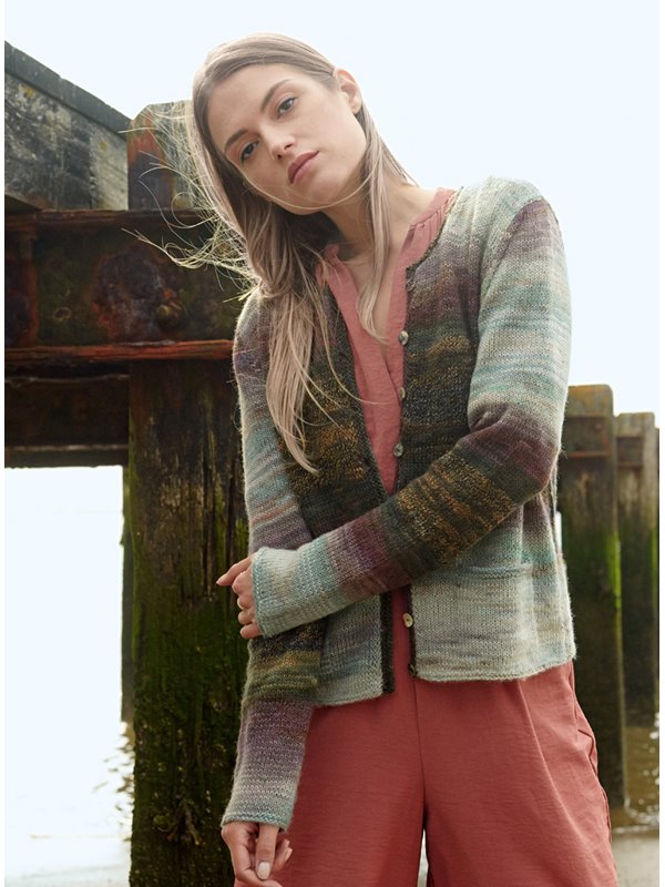JACKE GLATT RECHTS MIT KNOPFVERSCHLUSS Gioia von Lana Grossa