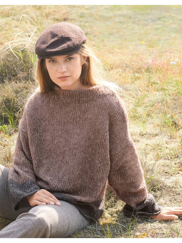 PULLI MIT SCHILDKRÖTKRAGEN Peloso von Lana Grossa