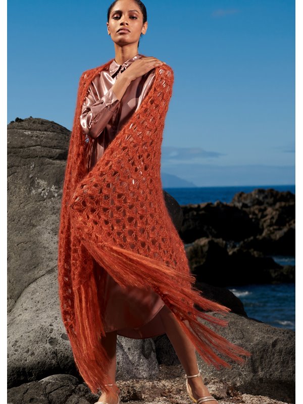 TUCH IM LOCHMUSTER Silkhair von Lana Grossa