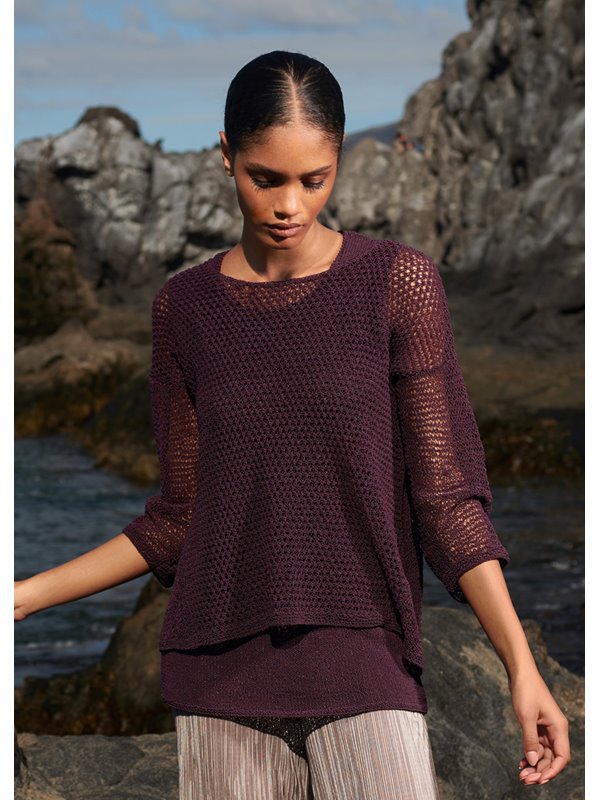LONGTOP GLATT RECHTS Capri von Lana Grossa