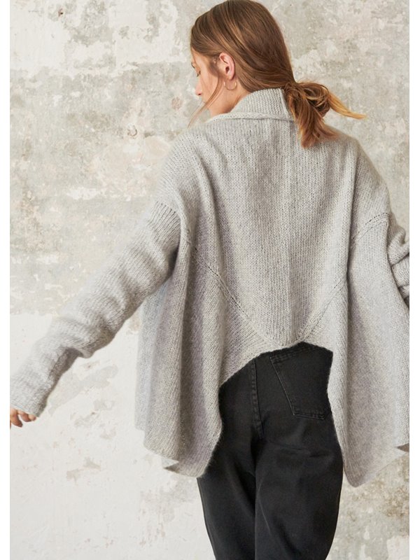 ZIPFELJACKE GLATT RECHTS Brigitte No. 2 von Lana Grossa