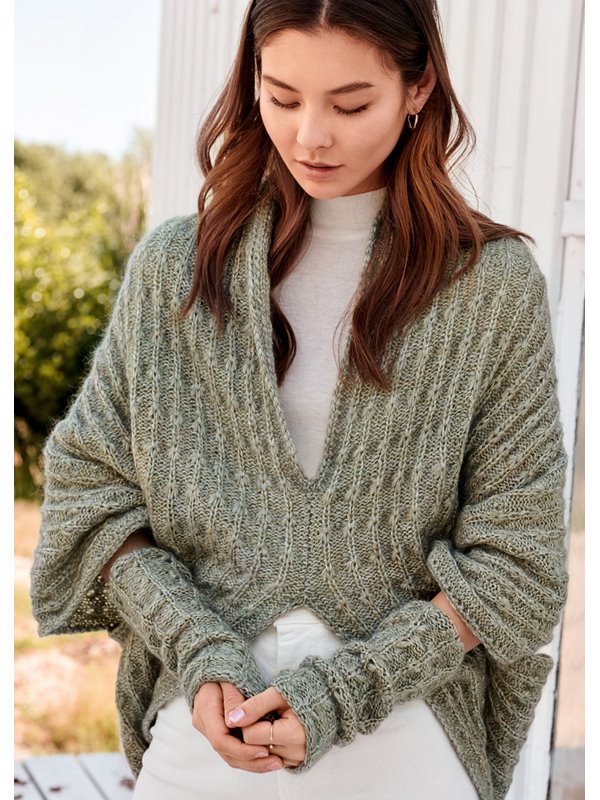 ARMSTULPEN IM RIPPENSTRUKTURMUSTER MIT HEBEMASCHEN Mia von Lana Grossa