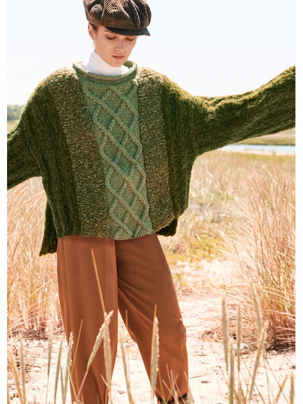 Lana Grossa PULLI IM MATERIAL- UND MUSTERMIX Lala Berlin Lovely Cotton, Lala Berlin Furry & Lala Berlin Harmony