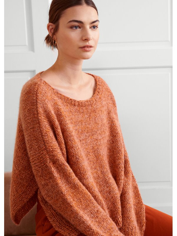 Lana Grossa PULLI GLATT RECHTS Silkhair, Ecopuno & Brillino