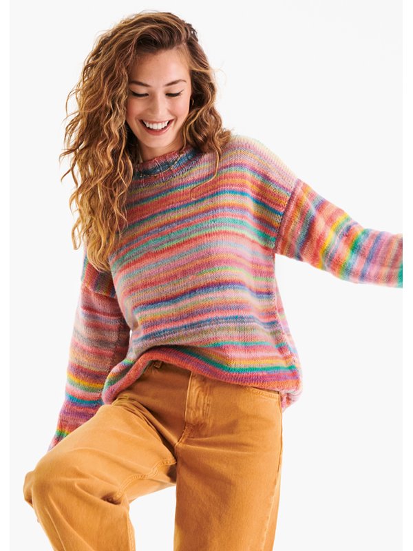 PULLI GLATT RECHTS Colorissimo von Lana Grossa