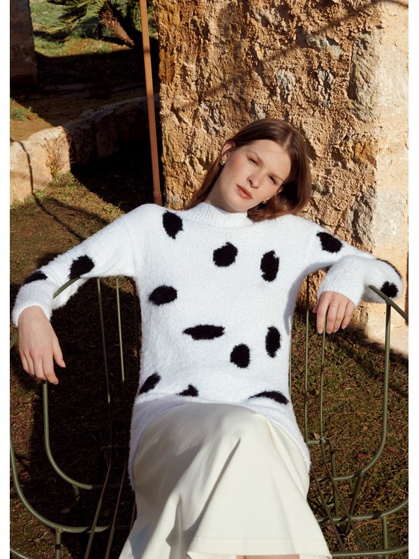 PULLOVER GLATT RECHTS Per Fortuna von Lana Grossa