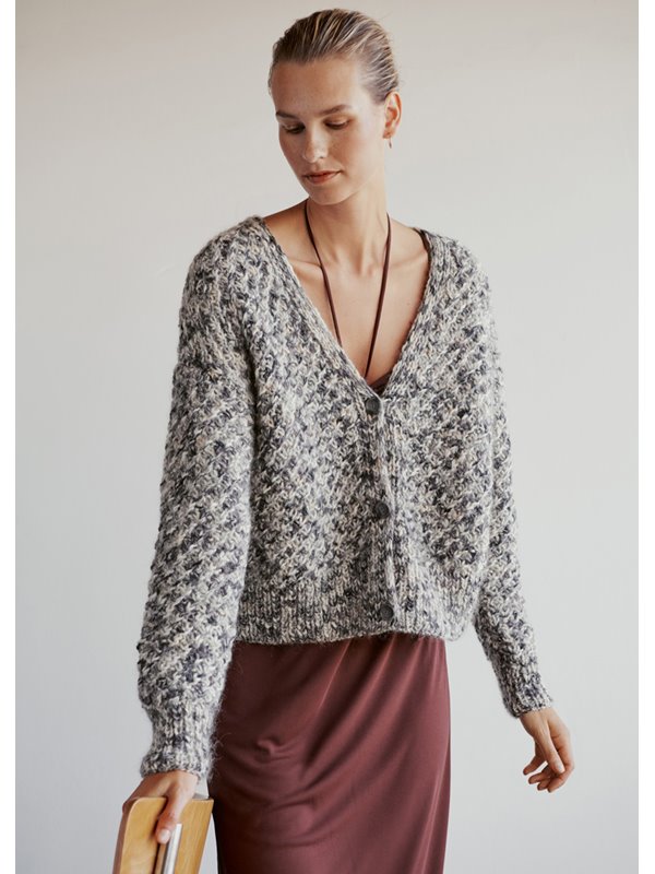 Lana Grossa JACKE Colortwist & Silkhair