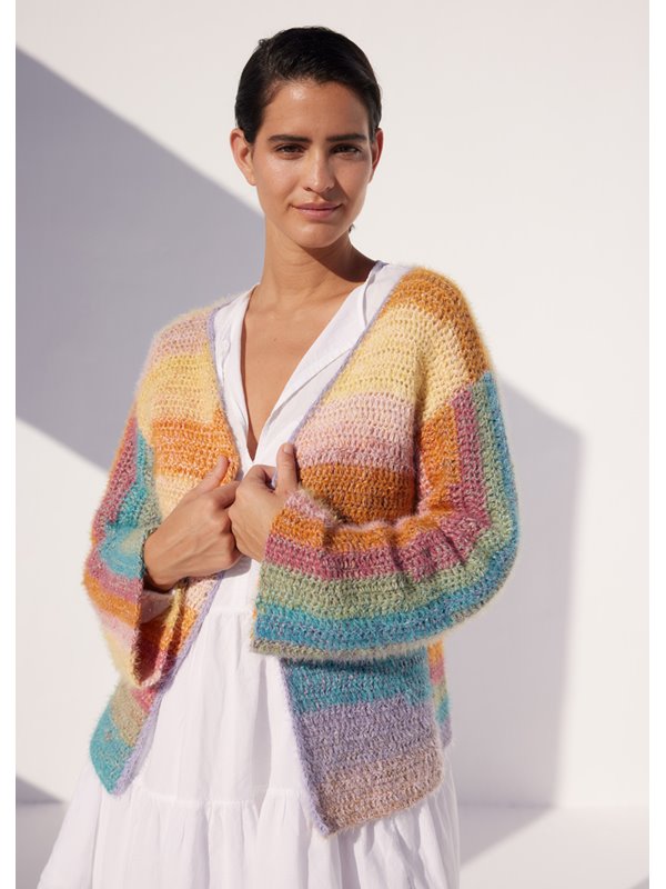 CARDIGAN Gomitolo Collina & Per Fortuna von Lana Grossa