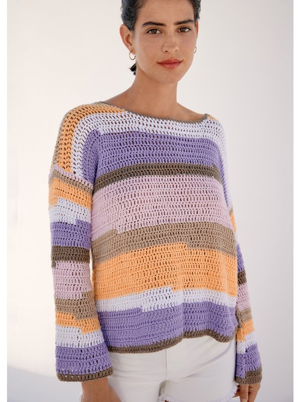 HÄKELPULLOVER Dodici von Lana Grossa