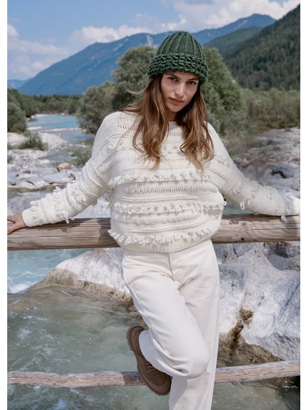 PULLOVER Cool Merino Big von Lana Grossa