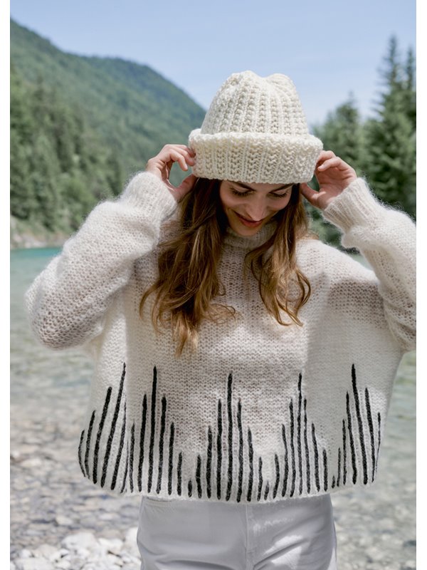 Lana Grossa PULLOVER Mohair Moda & Cool Merino