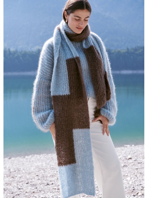 Lana Grossa SCHAL Mohair Moda