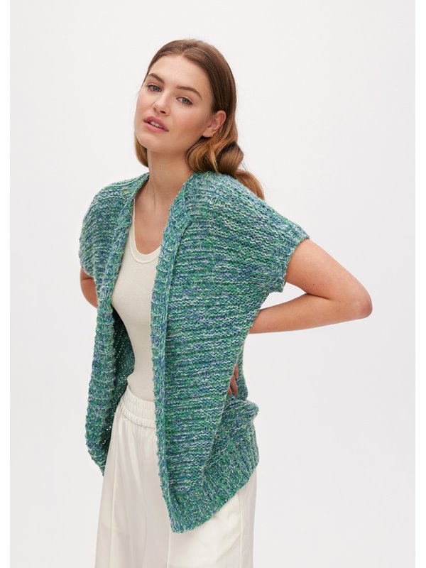 TOPDOWN WESTE Bella, Landlust Sommerseide & Sottile von Lana Grossa