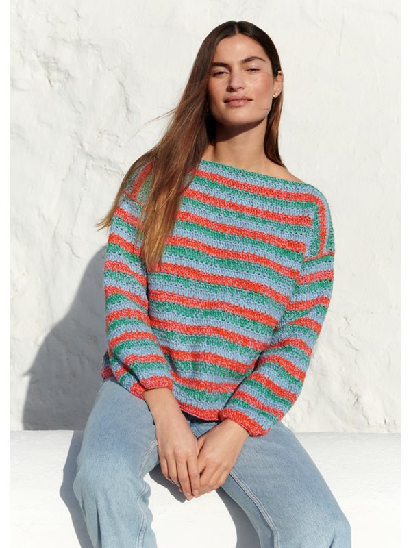 HÄKELPULLOVER Dodici & Sottile von Lana Grossa