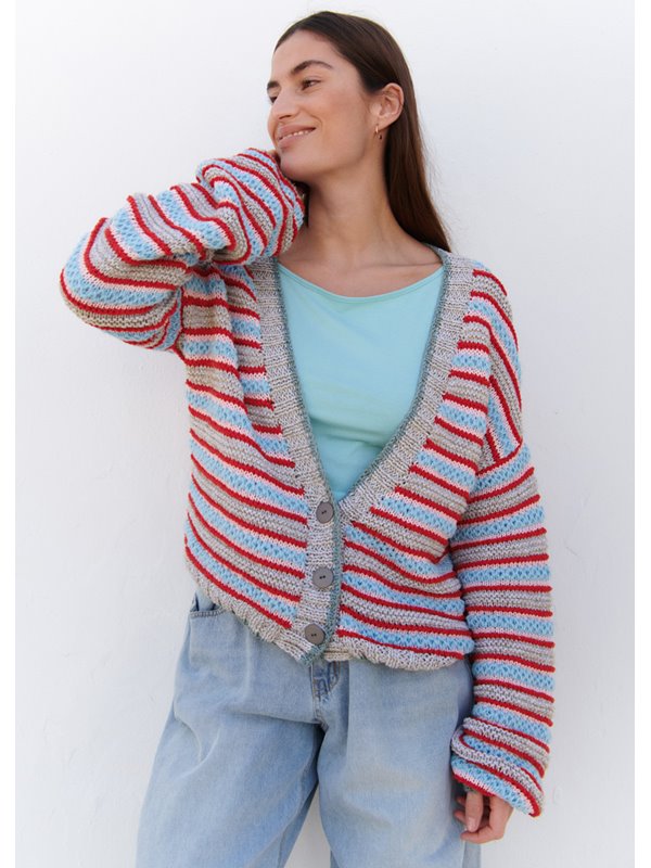 CARDIGAN Diversa, Riccio, Sottile & Promessa von Lana Grossa