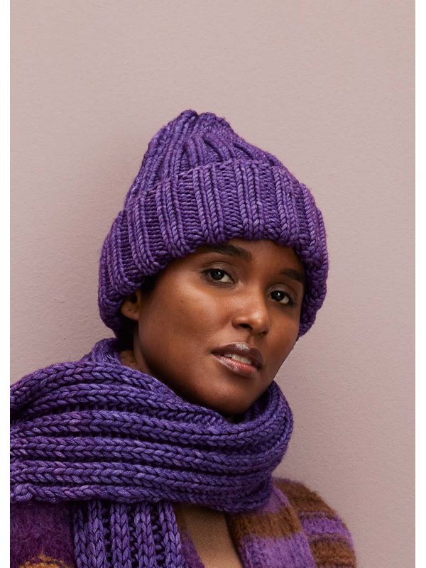 RIPPENMÜTZE Vintage Superchunky  von Lana Grossa