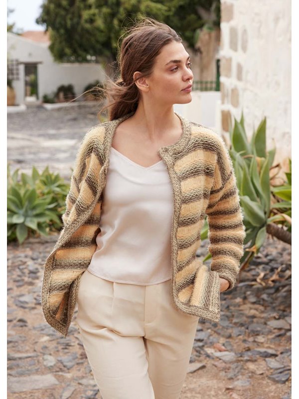 CARDIGAN Riccio, Promessa & Per Fortuna von Lana Grossa