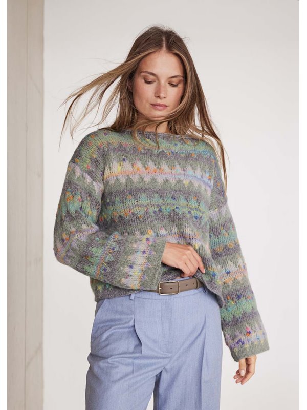 Lana Grossa PULLOVER Brigitte No. 2 & Cassata