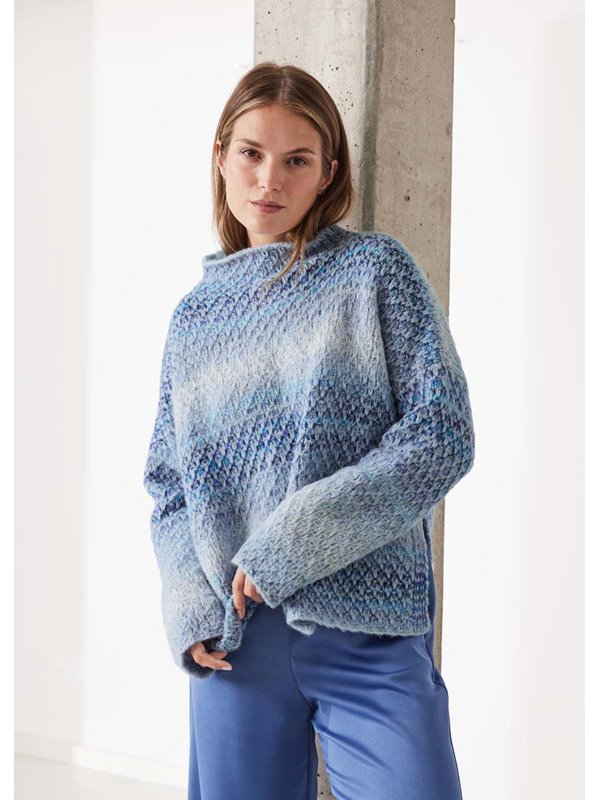 Lana Grossa PULLOVER Airy & Picasso
