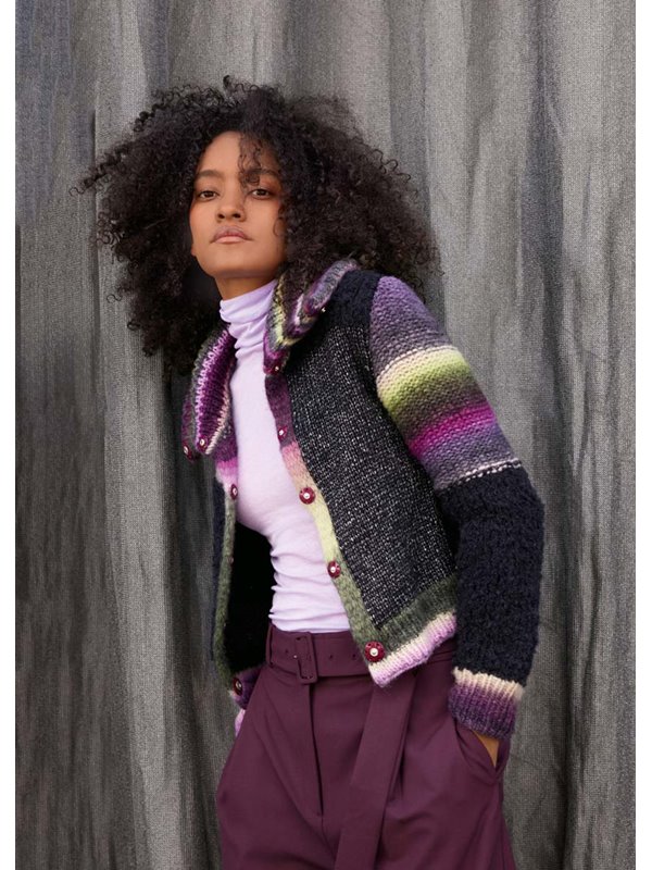 Lana Grossa JACKE Lucida, Bomba & Orsetto