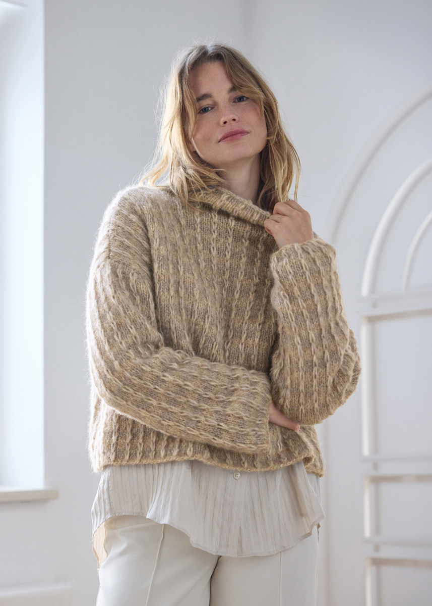 PULLOVER Alpaca Air II von Lana Grossa