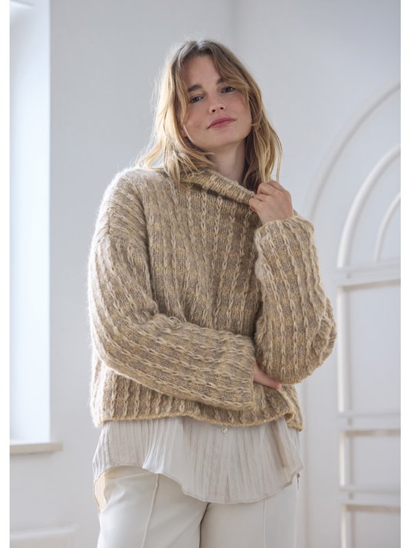 Lana Grossa PULLOVER Alpaca Air II