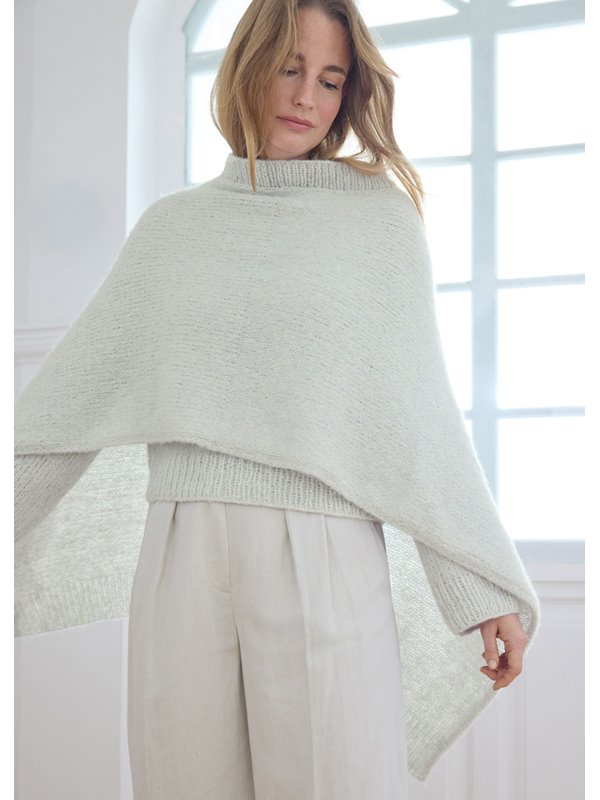 Lana Grossa PONCHO Alpaca Air II