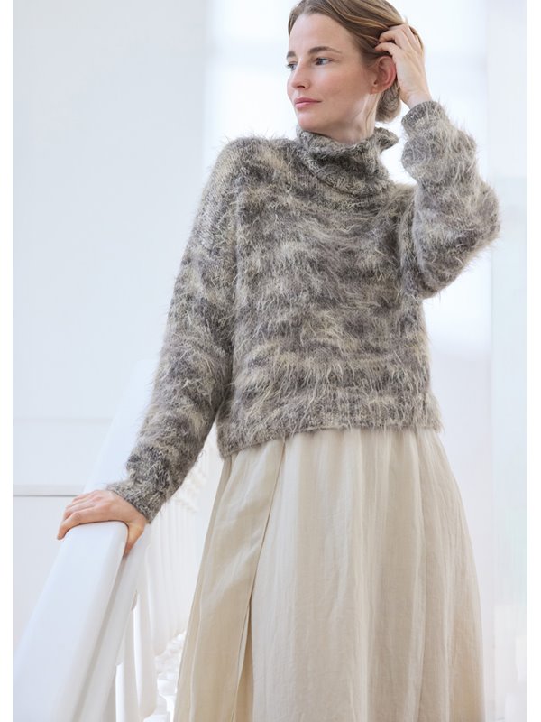Lana Grossa ROLLKRAGENPULLOVER Basta Stampa