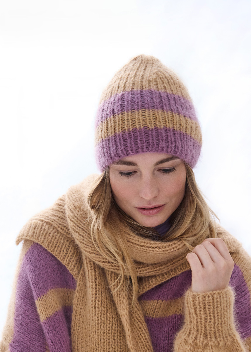 MÜTZE Mohair di Gio von Lana Grossa