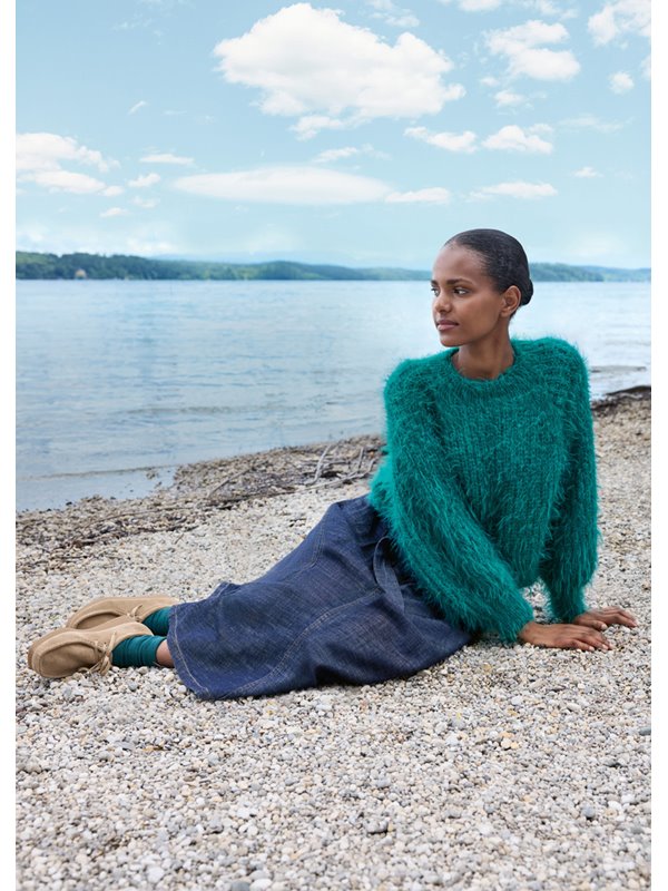 Lana Grossa TOP-DOWN-PULLOVER Basta