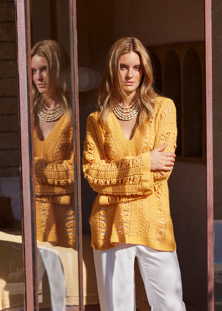 HÄKELTUNIKA Ecopuno von Lana Grossa