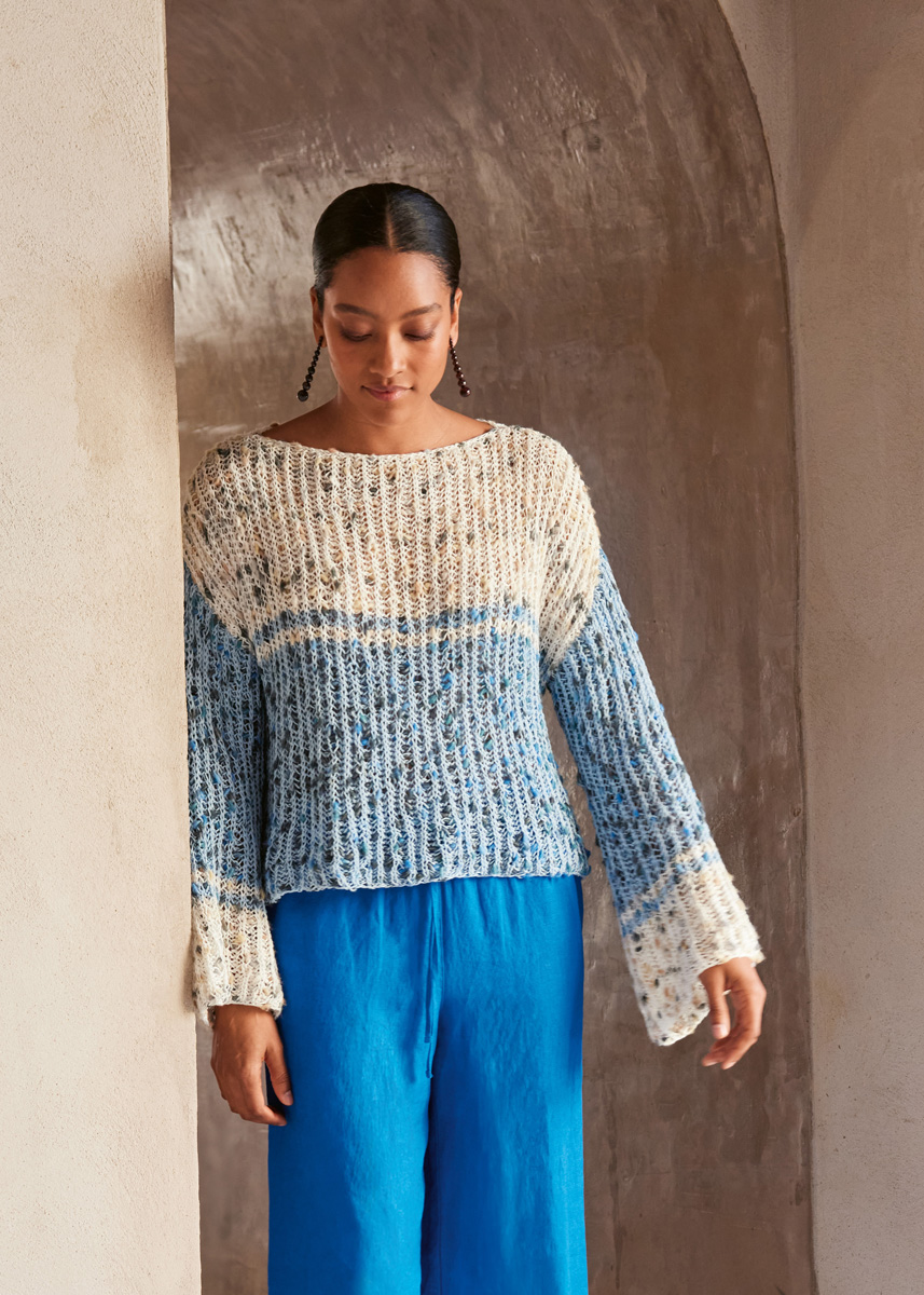 PULLOVER Popcorn von Lana Grossa