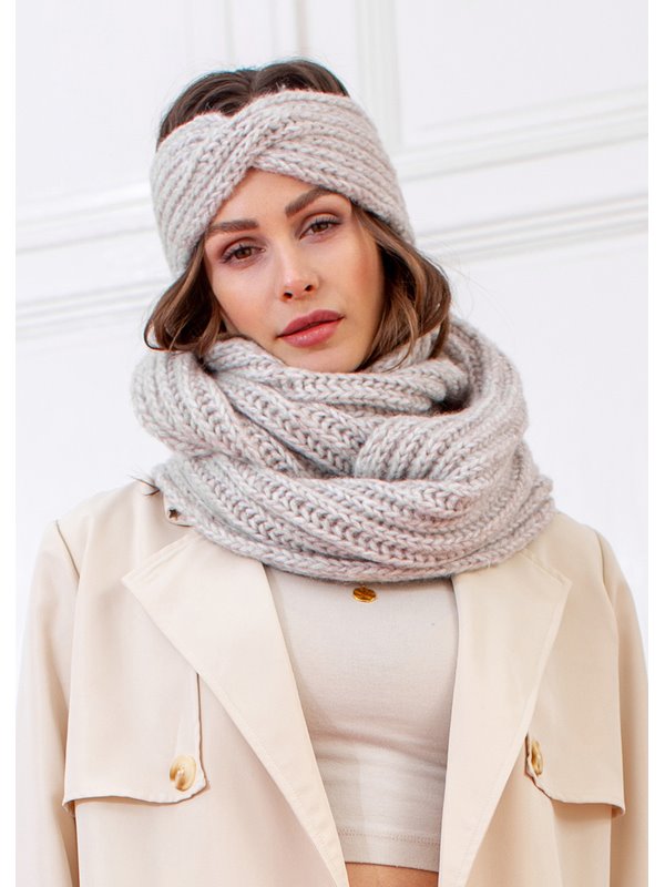 STIRNBAND Ecopuno Chunky von Lana Grossa