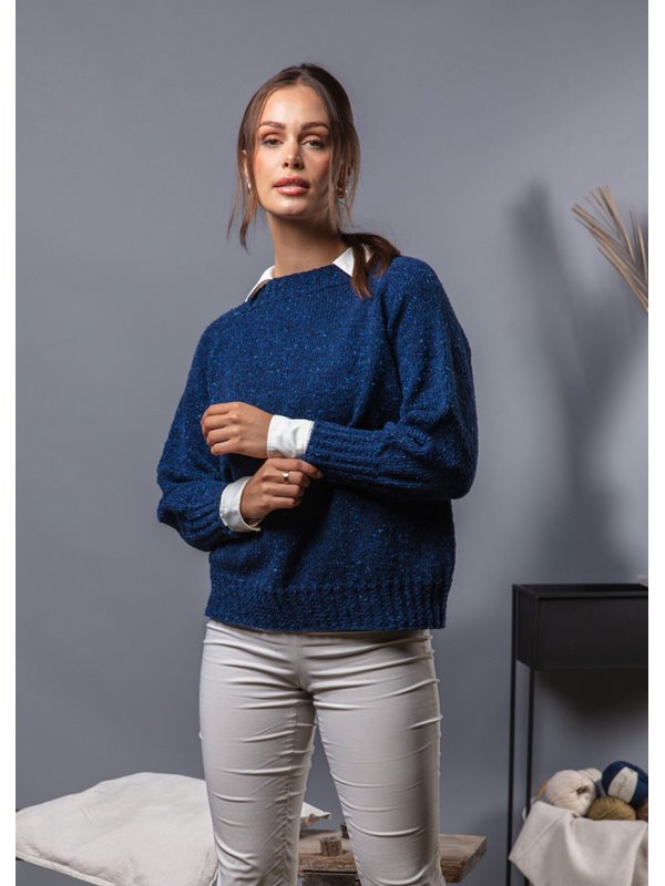 RVO PULLOVER Landlust Soft Tweed 180 von Lana Grossa