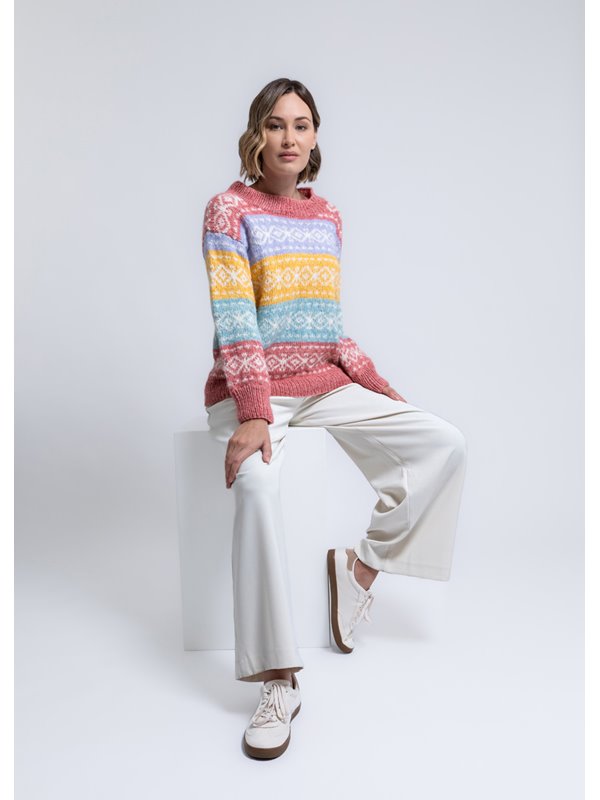 NORWEGERPULLI Natural Alpaca Pelo von Lana Grossa