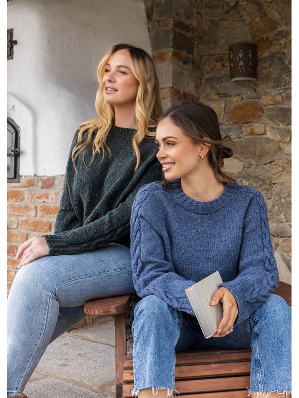 RVO PULLOVER Landlust Soft Tweed 180 von Lana Grossa