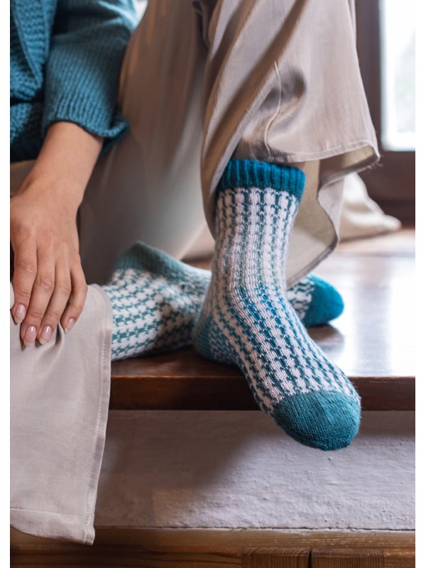 SOCKEN Meilenweit Seta & Color Mix Soft von Lana Grossa